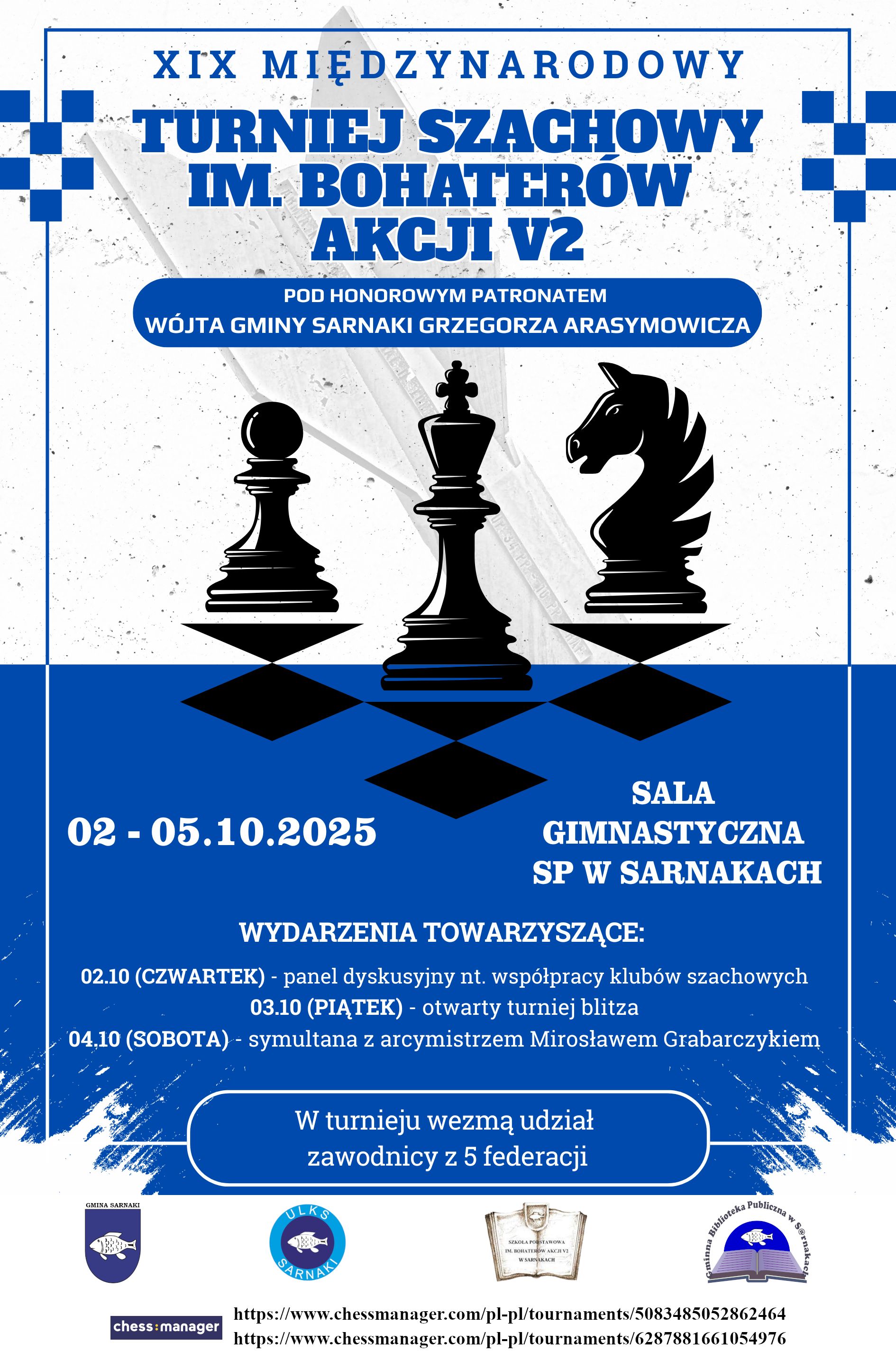 XIX Międzynarodowy Turniej Szachowy im. Bohaterów Akcji V2