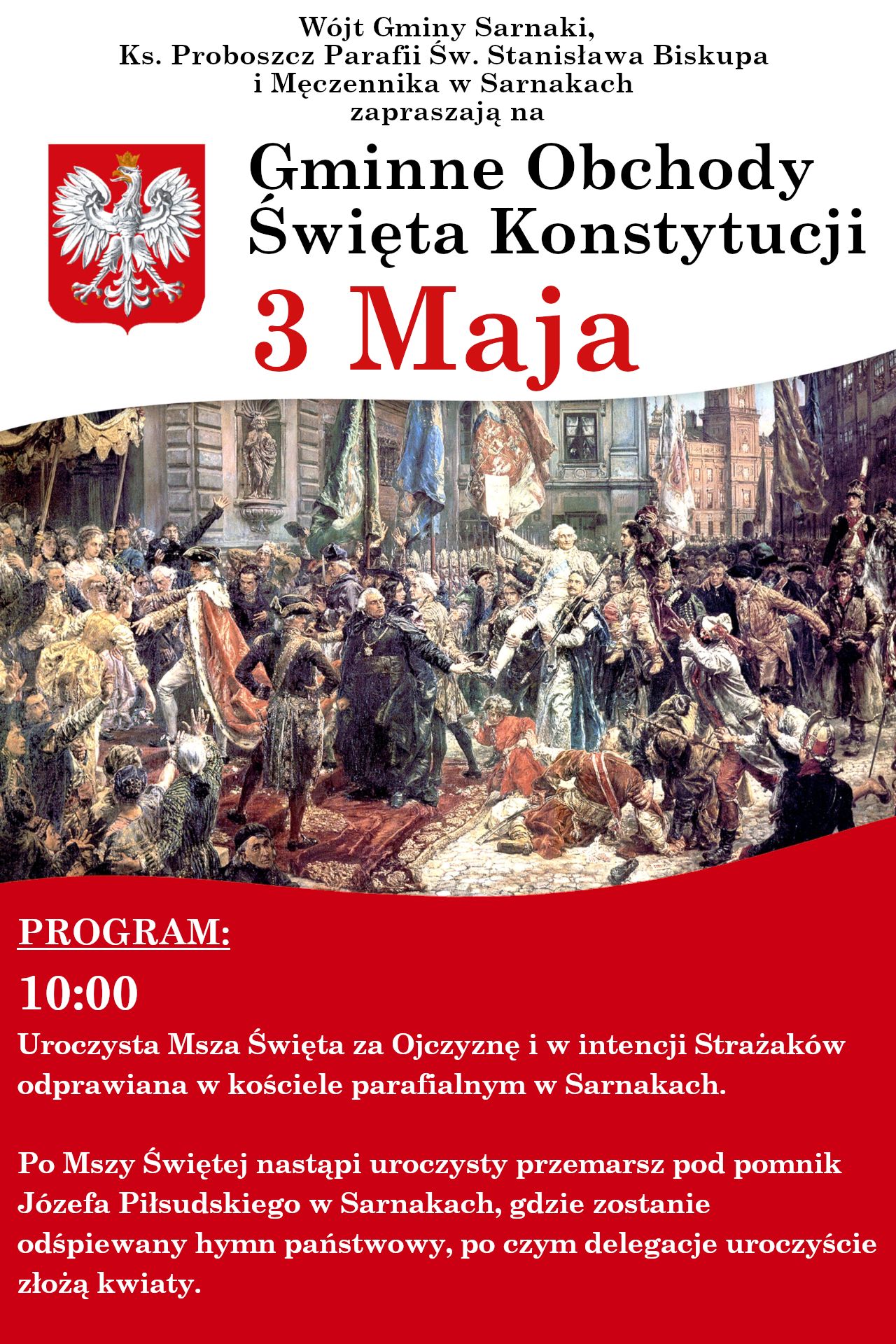 Gminne Obchody Święta Konstytucji 3 Maja