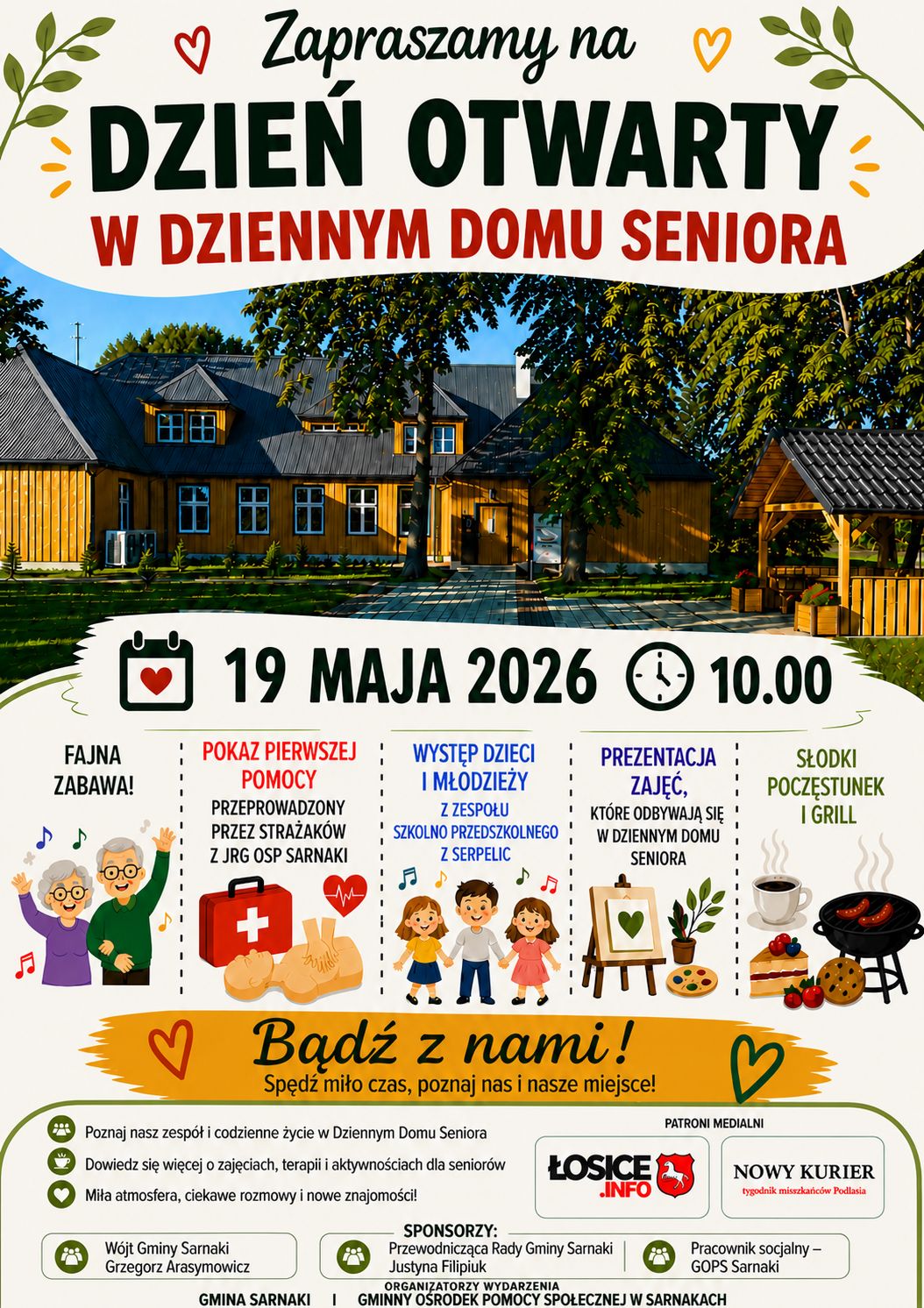 Dzień otwarty Dziennego Domu Seniora w Nowych Hołowczycach