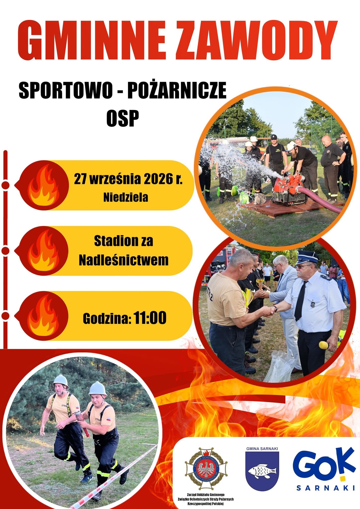 Gminne zawody sportowo – pożarnicze OSP